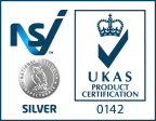 National Security Inspectorate (NSI) - Systems Silver, logo
